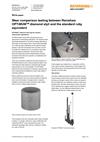 White paper:  Wear comparison testing between Renishaw OPTiMUM™ diamond styli and the standard ruby equivalent